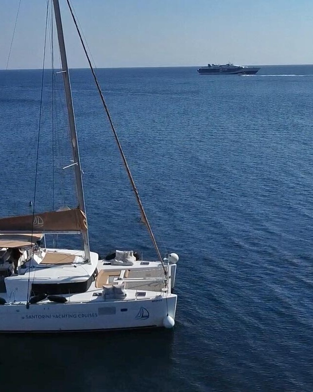 Santorin, Croisière en Catamaran