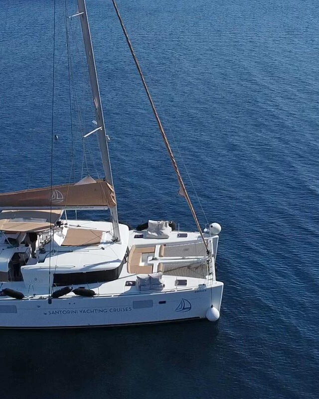 Santorin, Croisière en Catamaran