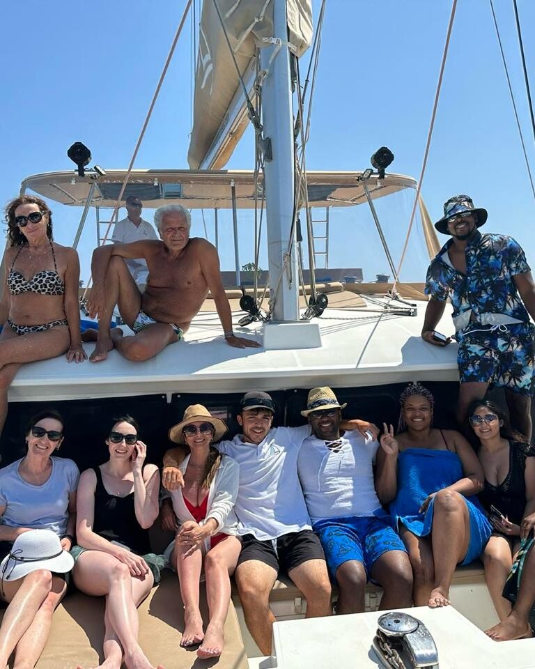 Santorin, Croisière en Catamaran